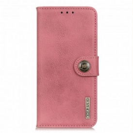 Custodia in pelle Samsung Galaxy A22 Similpelle Khazneh