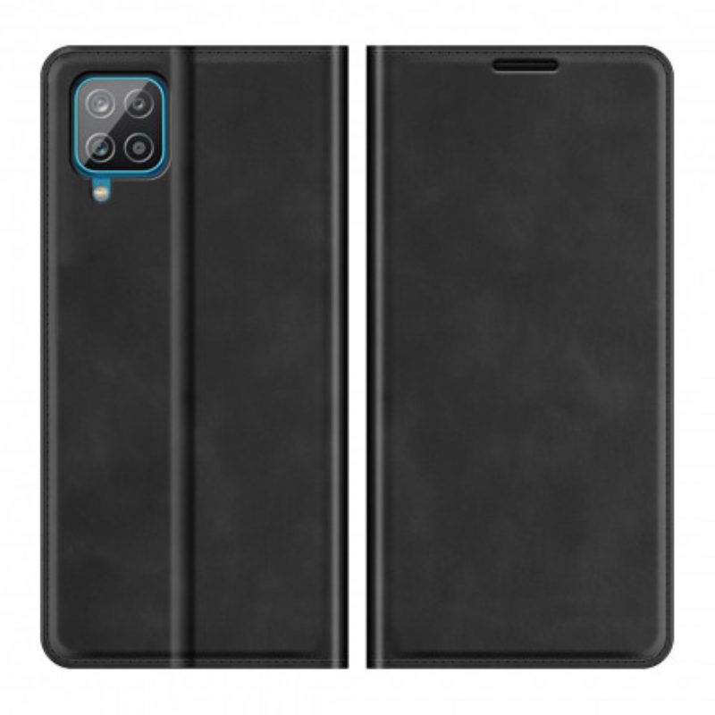 Folio Cover Samsung Galaxy A22 Custodia in pelle Tocco Di Pelle