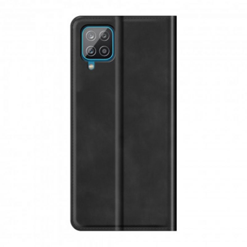 Folio Cover Samsung Galaxy A22 Custodia in pelle Tocco Di Pelle