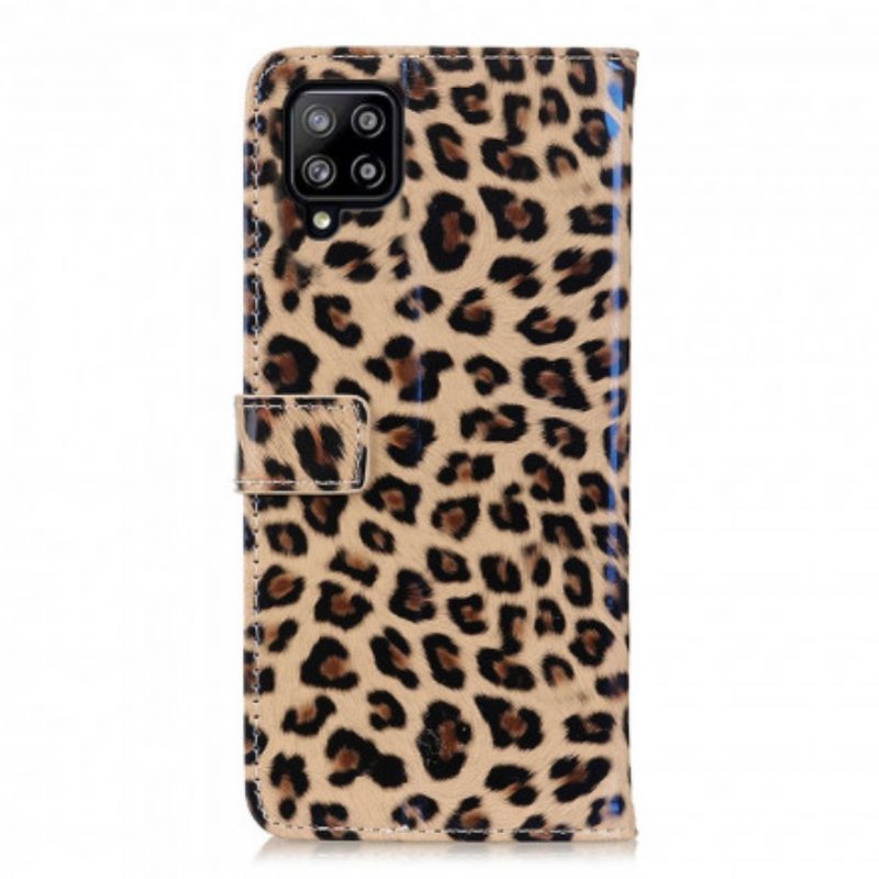 Folio Cover Samsung Galaxy A22 Leopardo Semplice