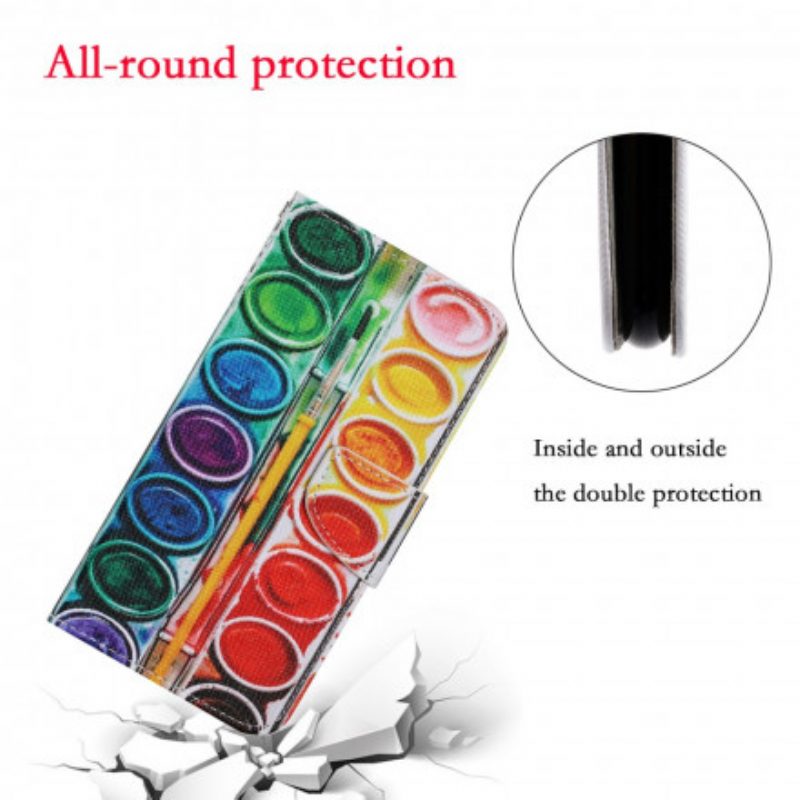 Folio Cover Samsung Galaxy A22 Pittura
