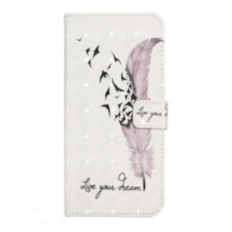 Folio Cover Samsung Galaxy A22 Vivi Il Tuo Sogno