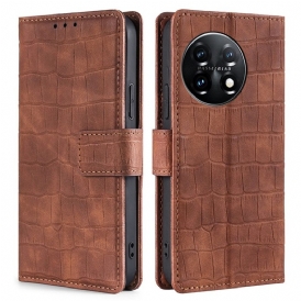 Folio Cover OnePlus 11 5G Coccodrillo
