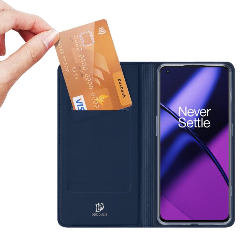 Folio Cover OnePlus 11 5G Custodia in pelle Pelle Pro Dux Ducis