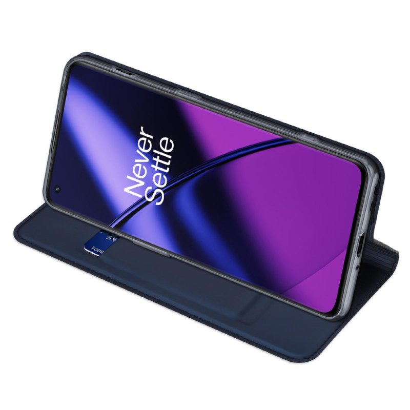 Folio Cover OnePlus 11 5G Custodia in pelle Pelle Pro Dux Ducis