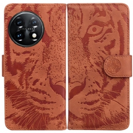 Folio Cover OnePlus 11 5G Impronta Di Tigre