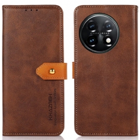 Folio Cover OnePlus 11 5G Khazneh Con Cinturino