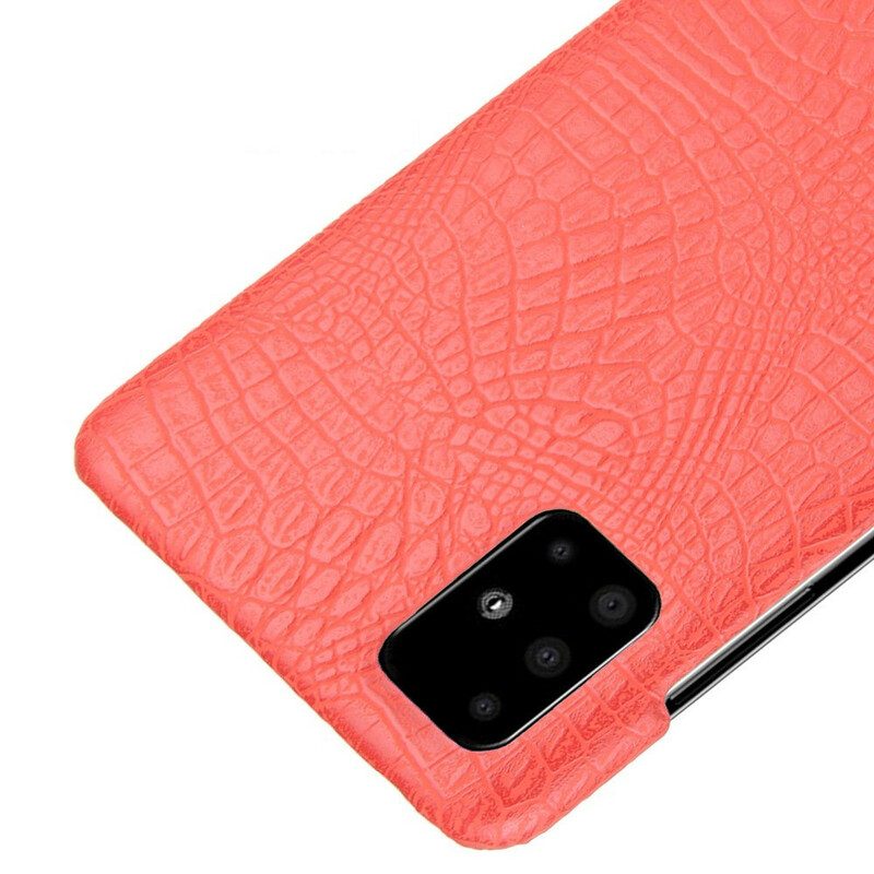 Cover Samsung Galaxy A71 Effetto Pelle Di Coccodrillo
