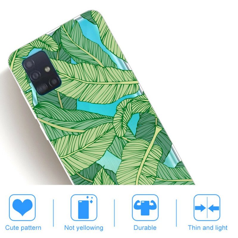 Cover Samsung Galaxy A71 Fogliame