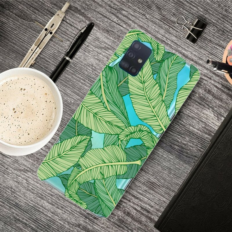 Cover Samsung Galaxy A71 Fogliame