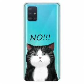 Cover Samsung Galaxy A71 Il Gatto Che Dice Di No