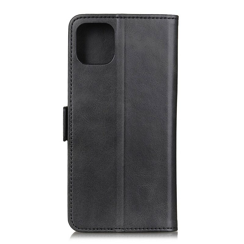 Custodia in pelle Samsung Galaxy A71 Pelle Di Classe
