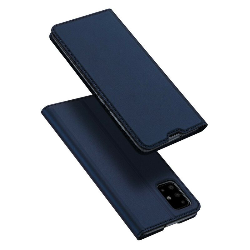 Folio Cover Samsung Galaxy A71 Custodia in pelle Pelle Pro Dux Ducis