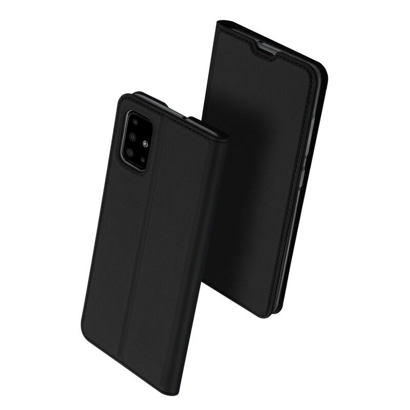 Folio Cover Samsung Galaxy A71 Custodia in pelle Pelle Pro Dux Ducis