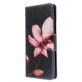 Folio Cover Samsung Galaxy A71 Fiore Rosa