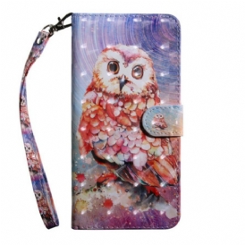 Folio Cover Samsung Galaxy A71 Gufo Il Pittore