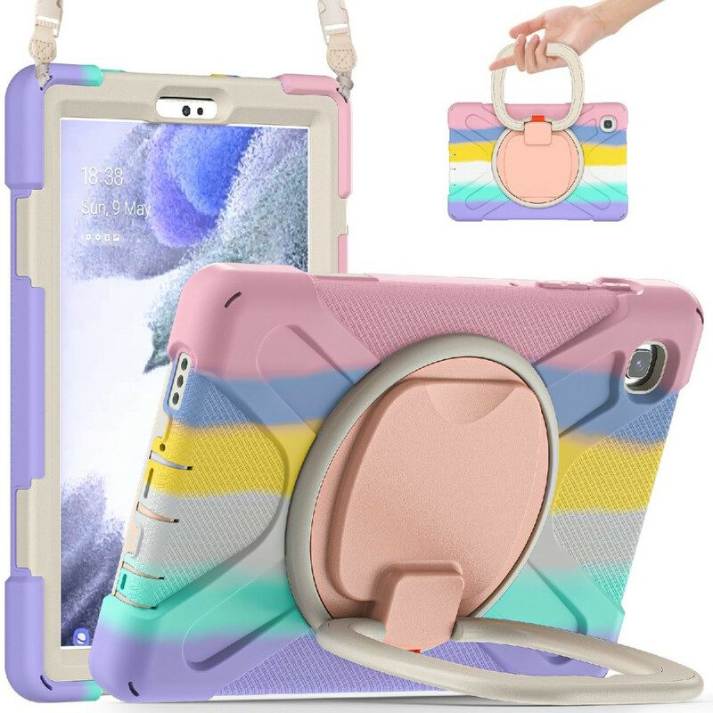 Cover Samsung Galaxy Tab A7 Lite Colore Della Tracolla Multifunzionale