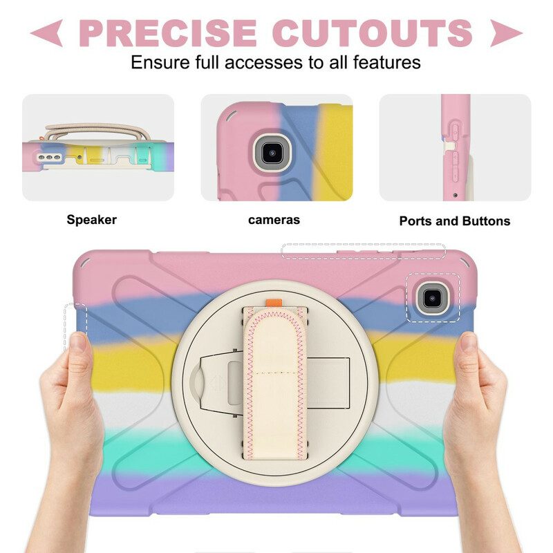 Cover Samsung Galaxy Tab A7 Lite Colore Tracolla Multifunzione