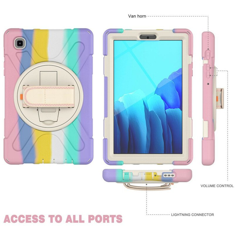 Cover Samsung Galaxy Tab A7 Lite Colore Tracolla Multifunzione