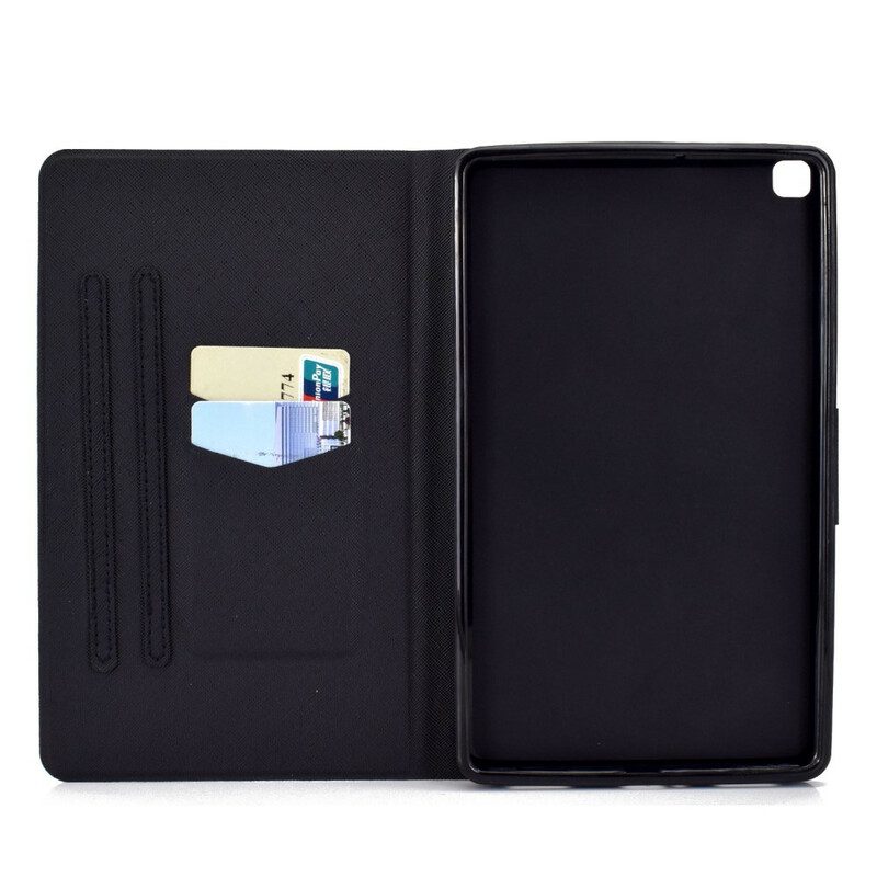 Custodia A Portafoglio Samsung Galaxy Tab A7 Lite Fantasticheria Sotto L'albero