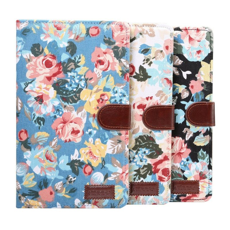 Custodia A Portafoglio Samsung Galaxy Tab A7 Lite Fiori Di Libertà