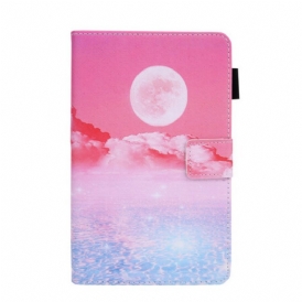 Custodia in pelle Samsung Galaxy Tab A7 Lite Paesaggio Da Sogno