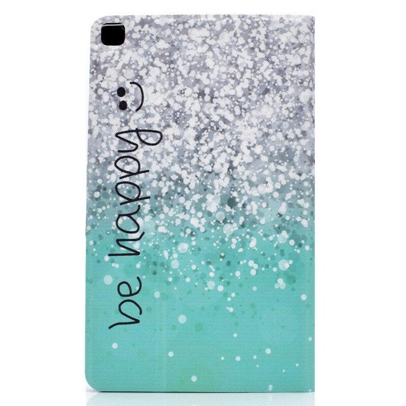 Custodia in pelle Samsung Galaxy Tab A7 Lite Paillettes Lucide