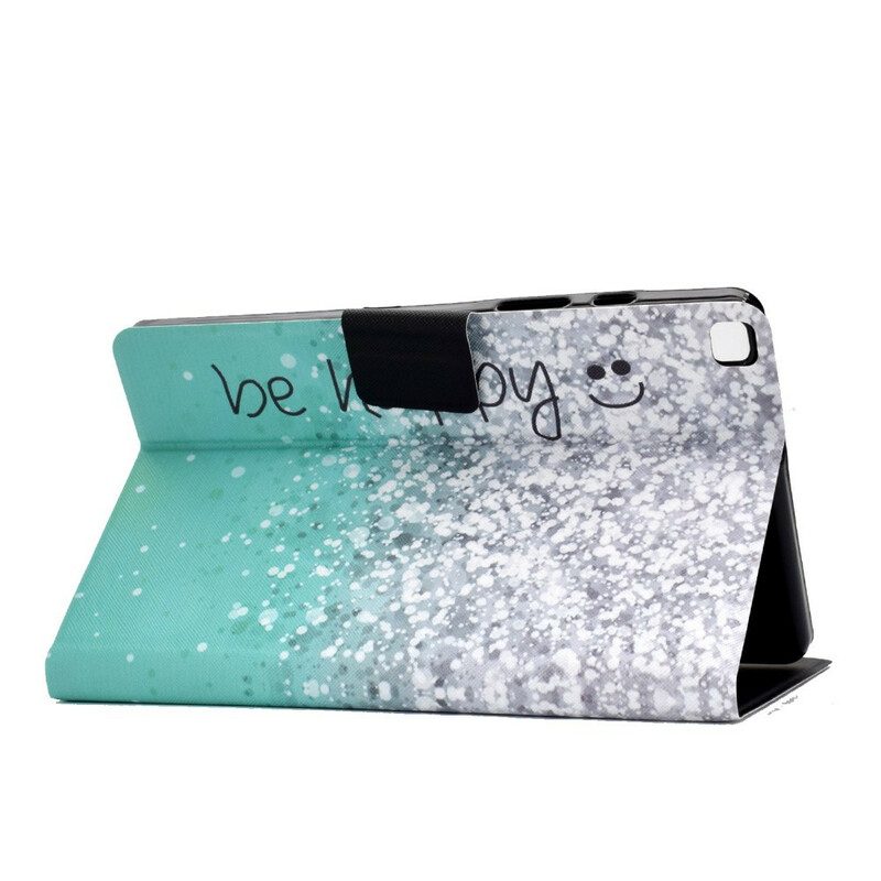 Custodia in pelle Samsung Galaxy Tab A7 Lite Paillettes Lucide