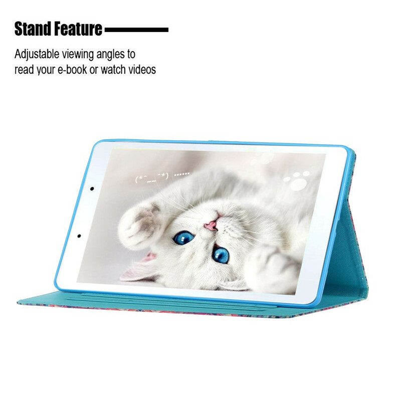 Custodia in pelle Samsung Galaxy Tab A7 Lite Re Gufo