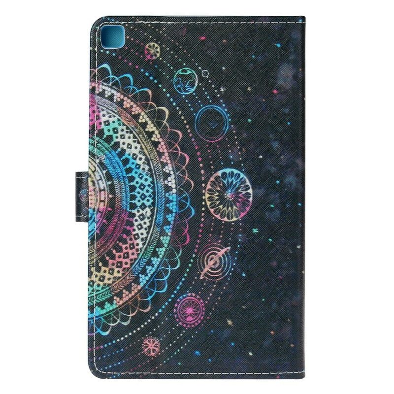 Custodia in pelle Samsung Galaxy Tab A7 Lite Serie Di Arte Mandala