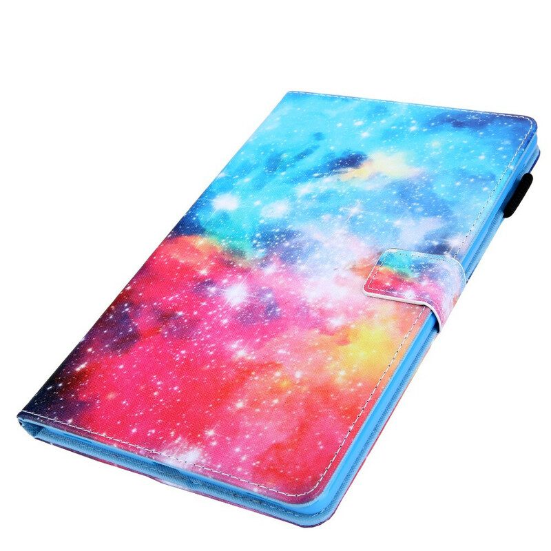 Custodia in pelle Samsung Galaxy Tab A7 Lite Spazio