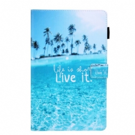 Custodia in pelle Samsung Galaxy Tab A7 Lite Vivilo