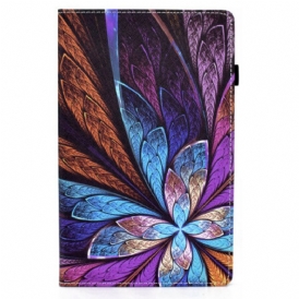 Folio Cover Samsung Galaxy Tab A7 Lite Fiore Astratto