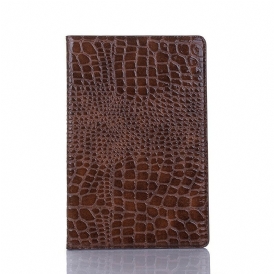Folio Cover Samsung Galaxy Tab A7 Lite Trama Di Coccodrillo