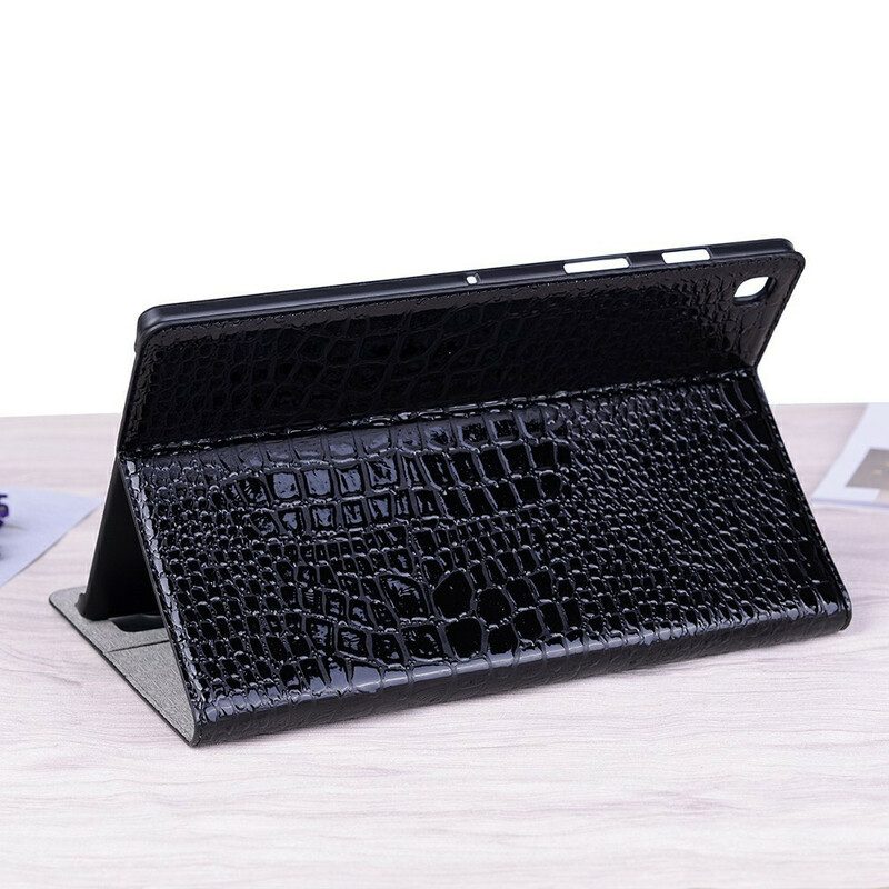 Folio Cover Samsung Galaxy Tab A7 Lite Trama Di Coccodrillo