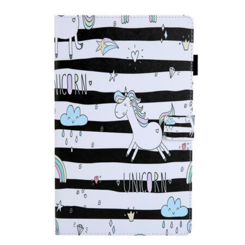Folio Cover Samsung Galaxy Tab A7 Lite Unicorno