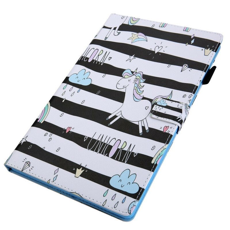 Folio Cover Samsung Galaxy Tab A7 Lite Unicorno