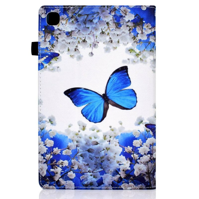 Folio Cover Samsung Galaxy Tab A7 Lite Variazioni Di Farfalle