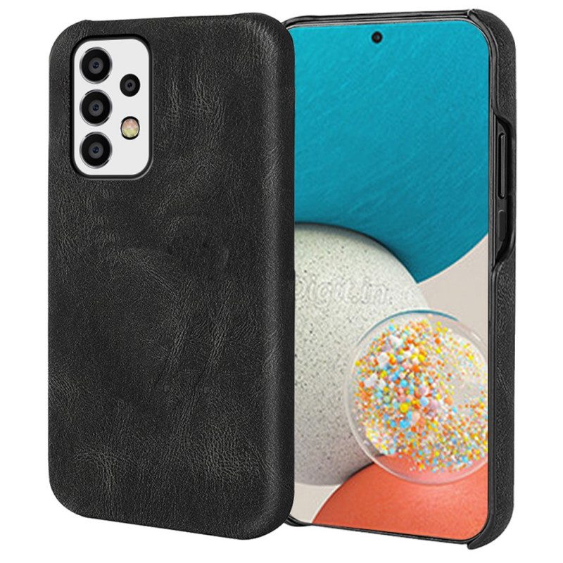 Cover Samsung Galaxy A53 5G Effetto Pelle Di Design
