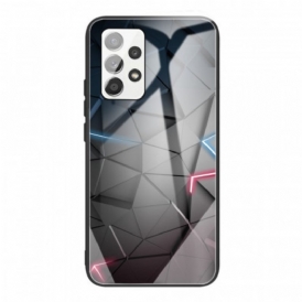 Cover Samsung Galaxy A53 5G Geometria In Vetro Temperato