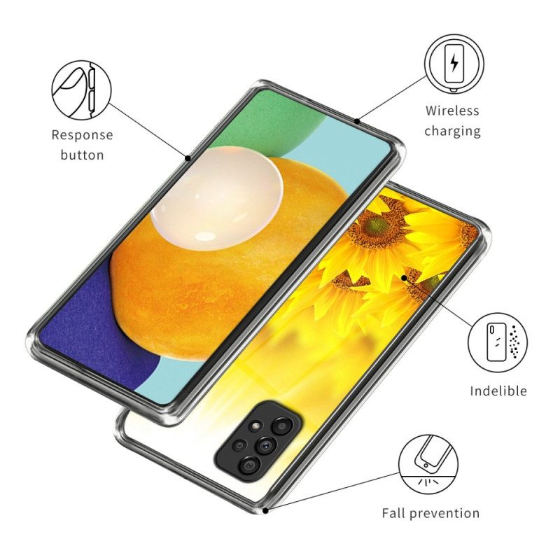 Cover Samsung Galaxy A53 5G Girasoli