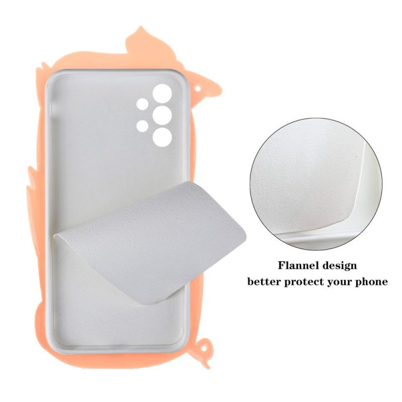 Cover Samsung Galaxy A53 5G Maiale 3d Con Cinturino
