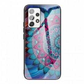 Cover Samsung Galaxy A53 5G Mandala In Vetro Temperato