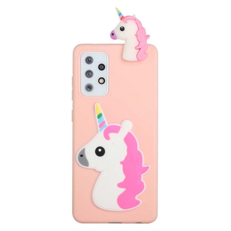Cover Samsung Galaxy A53 5G Unicorno 3d