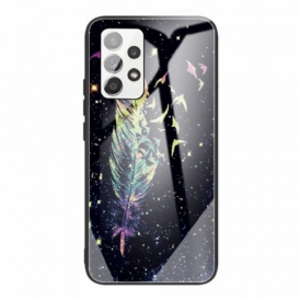 Cover Samsung Galaxy A53 5G Vetro Temperato Piuma