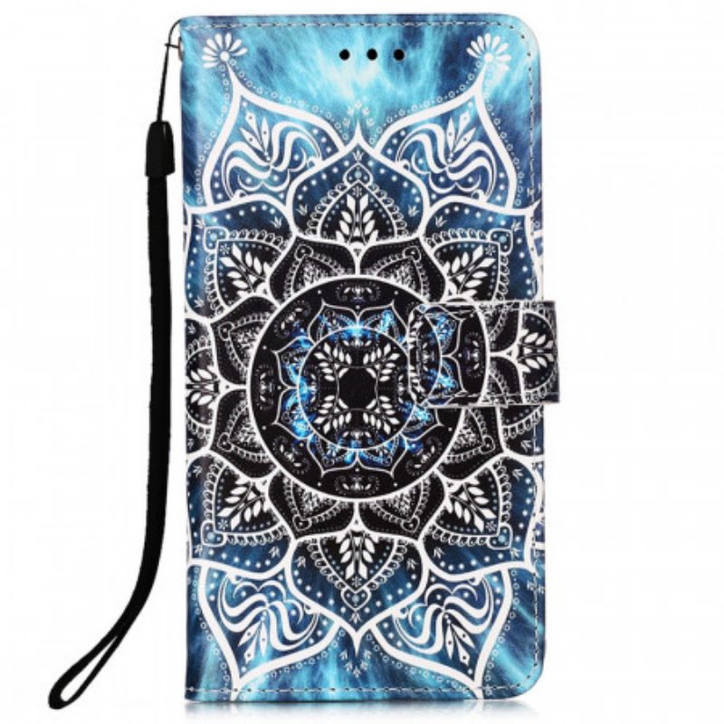 Custodia in pelle Samsung Galaxy A53 5G Mandala Nel Cielo