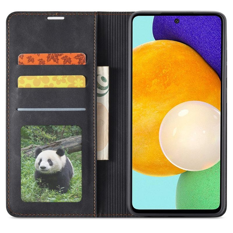 Folio Cover Samsung Galaxy A53 5G Custodia in pelle Forwenw Effetto Pelle