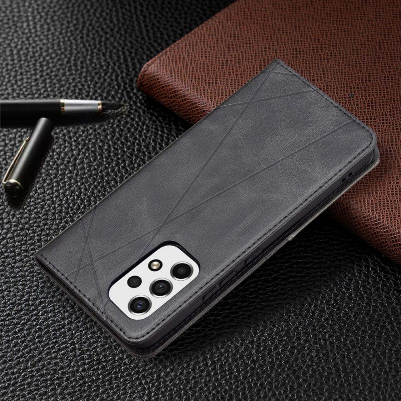 Folio Cover Samsung Galaxy A53 5G Custodia in pelle Stile D'artista