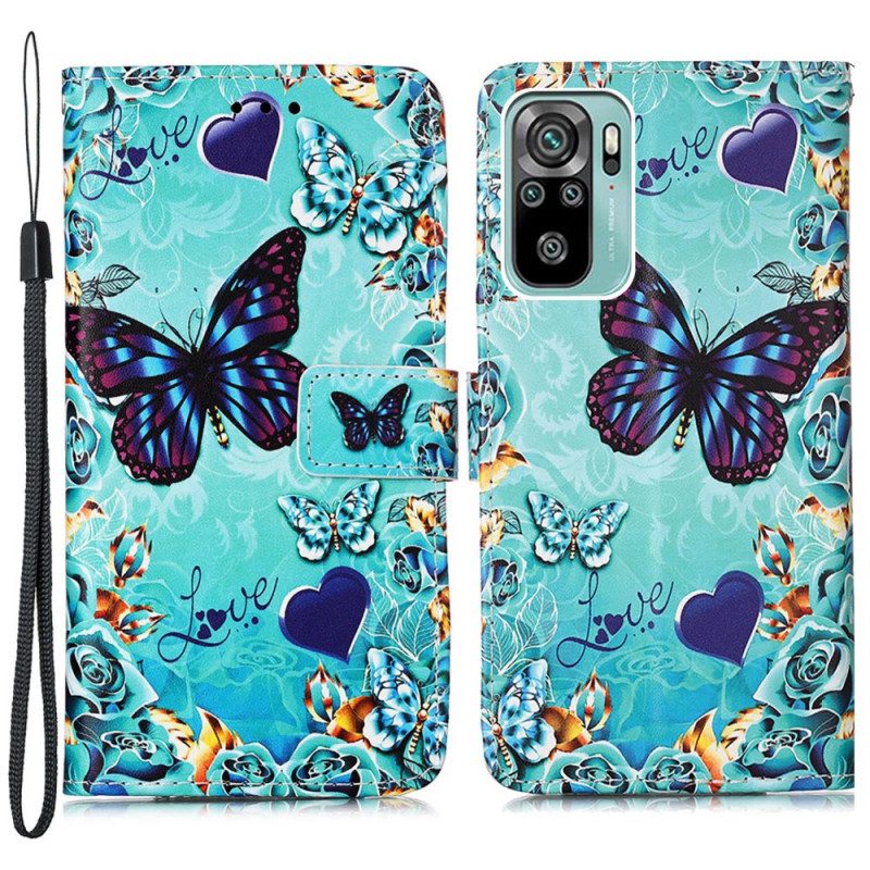 Folio Cover Samsung Galaxy A53 5G Perizoma Farfalle