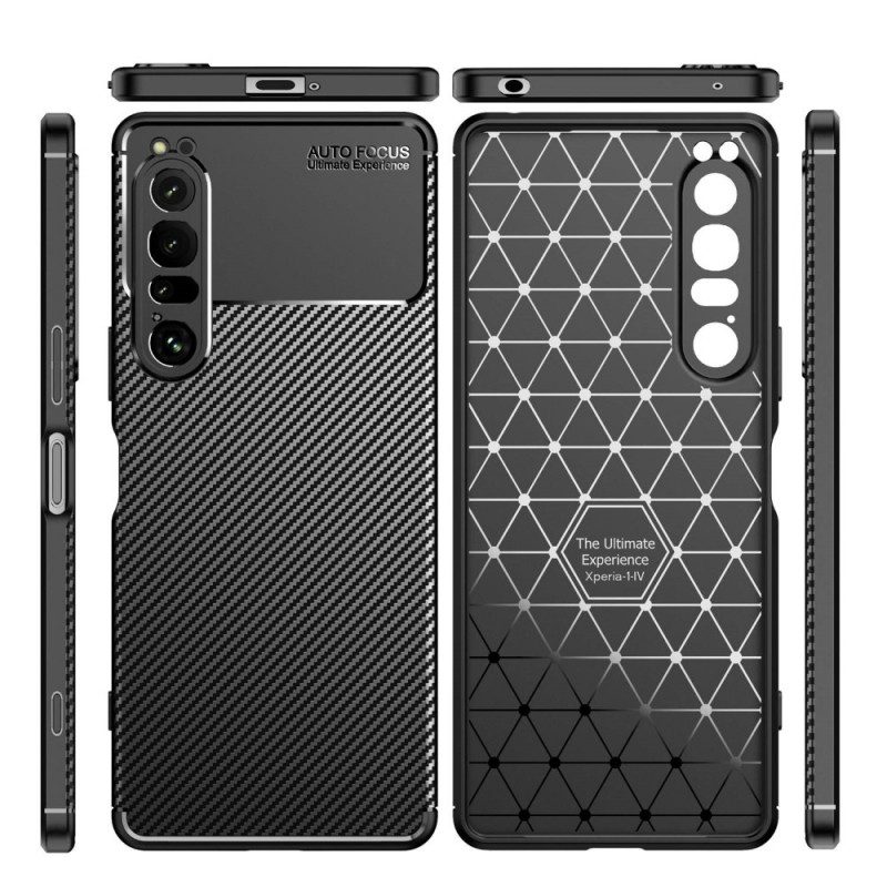 Cover Sony Xperia 1 IV Fibra Di Carbonio